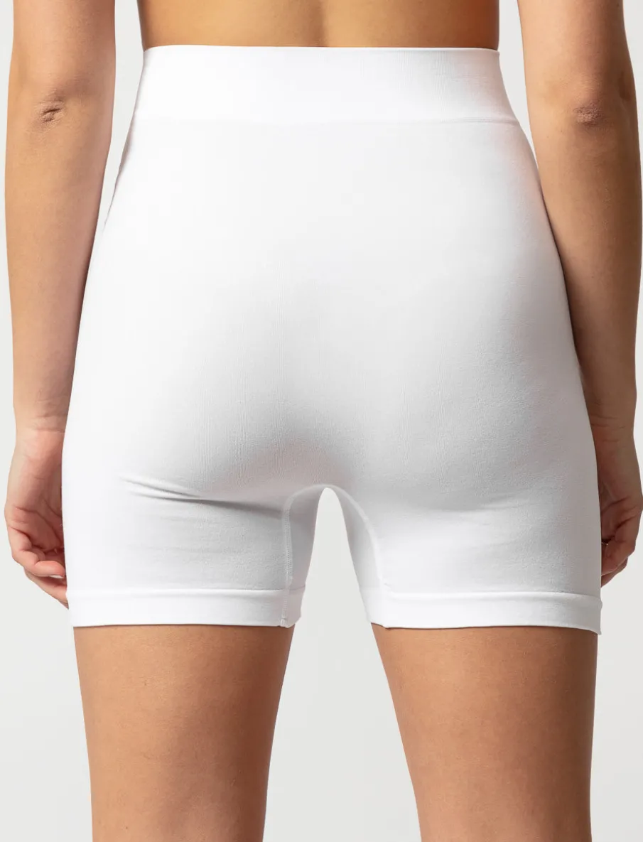 Solid Seamless Biker Shorts