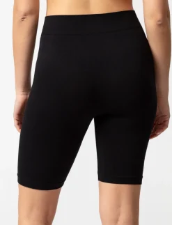 Solid Seamless Biker Shorts