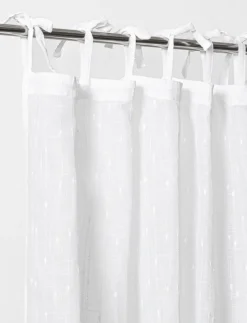 Solid Sheer Curtain Panel