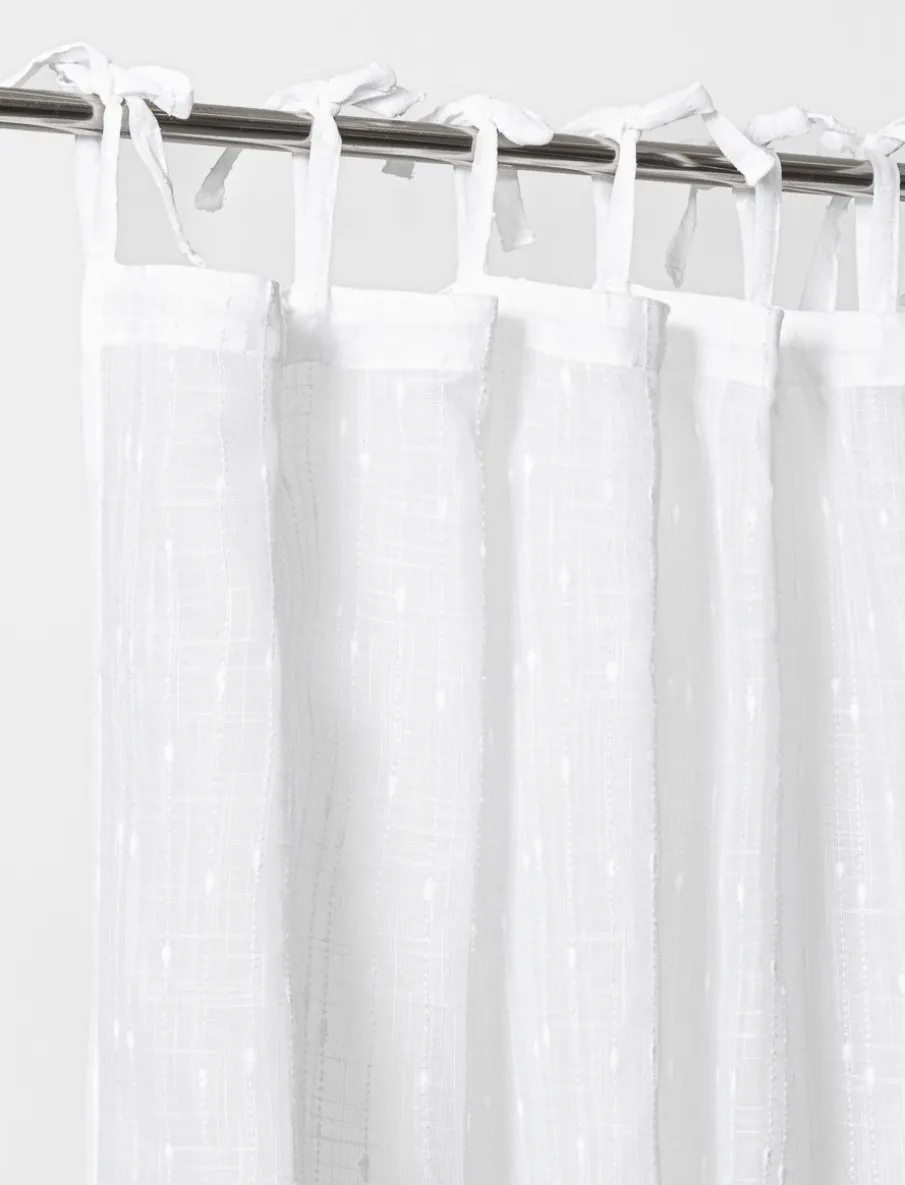 Solid Sheer Curtain Panel