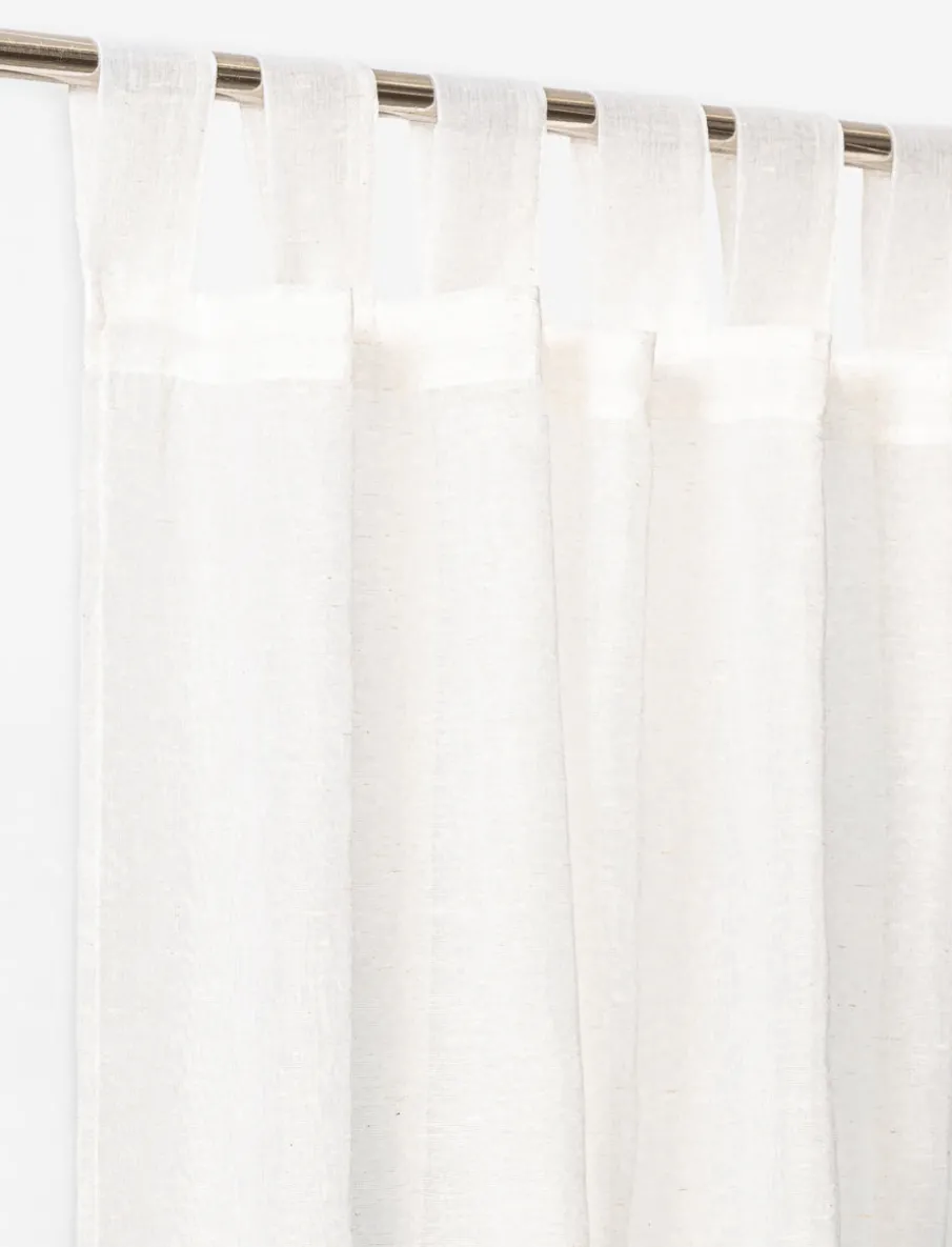 Solid Sheer Curtain Panel
