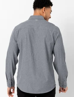 Solid Shirt with Print