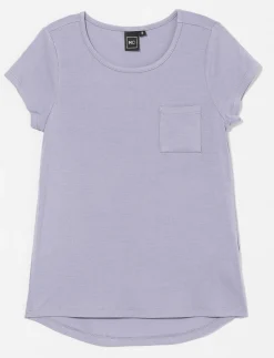 Solid Short-sleeve Pocket T-shirt