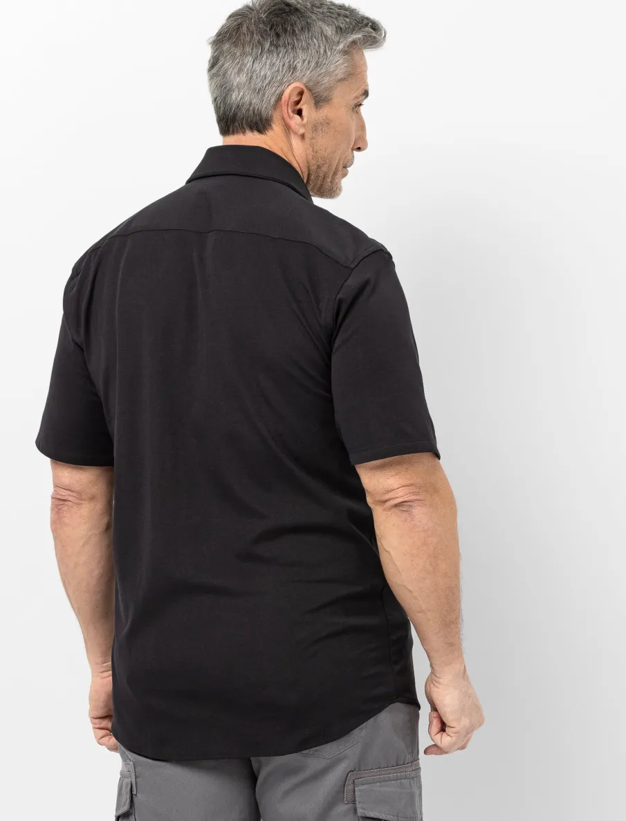 Solid Short-sleeve Shirt