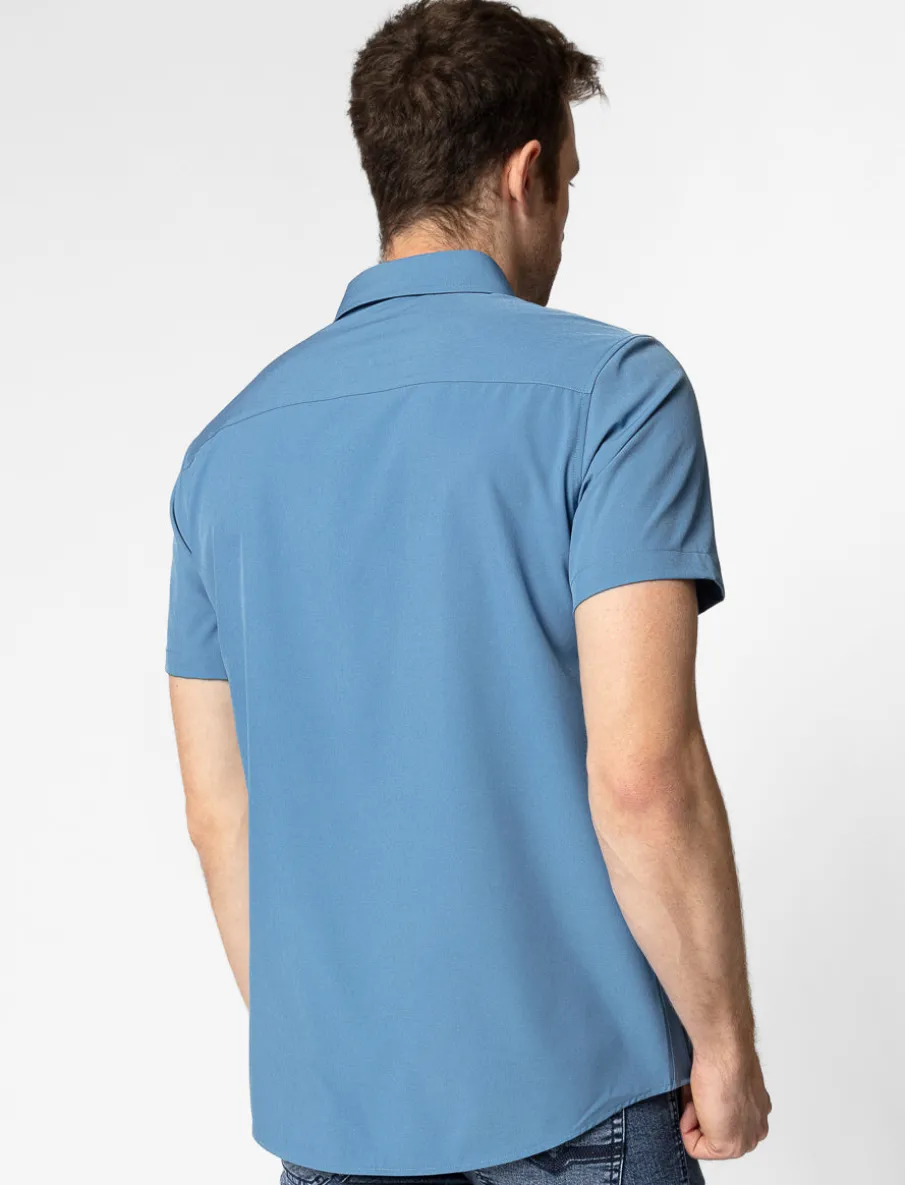 Solid Short-sleeve Shirt