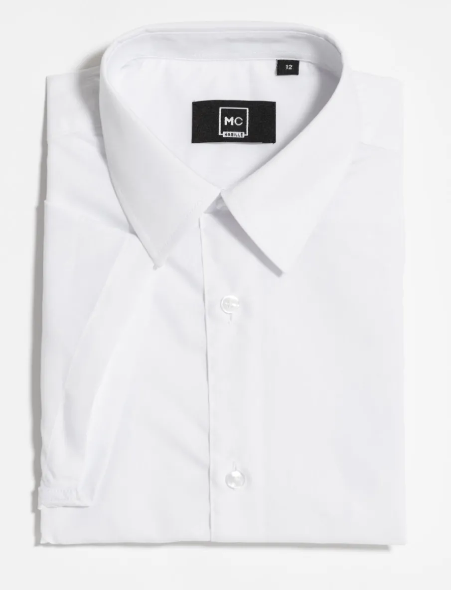 Solid Short-sleeve Shirt
