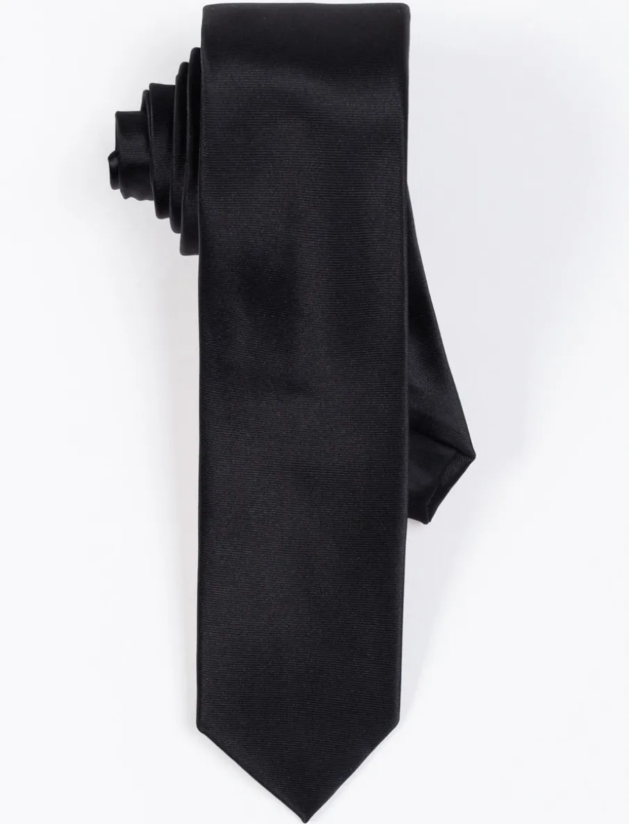 Solid Silky Tie