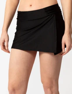 Solid Skirt Bikini Bottom