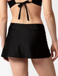 Solid Skirt Bikini Bottom