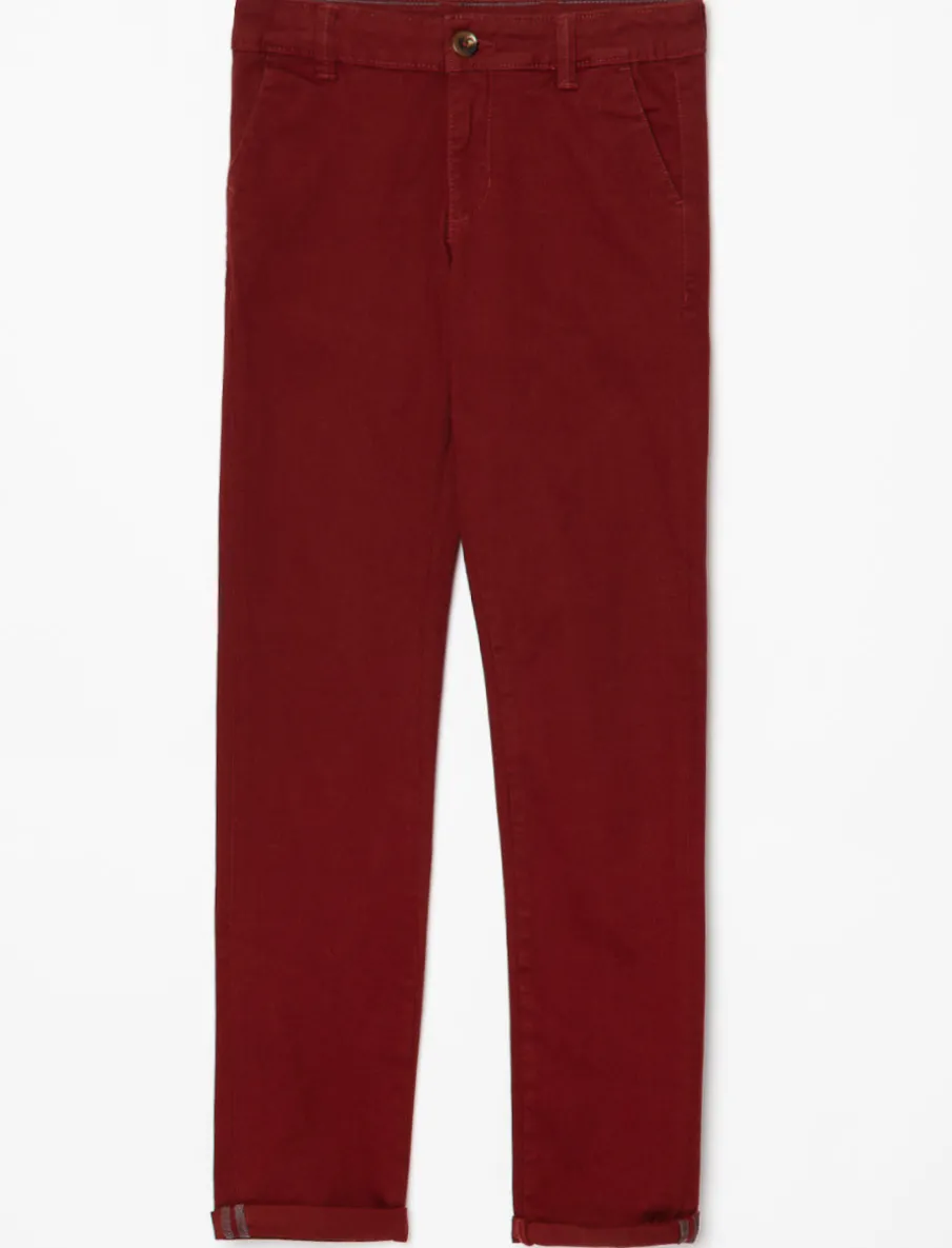 Solid Slim Pants