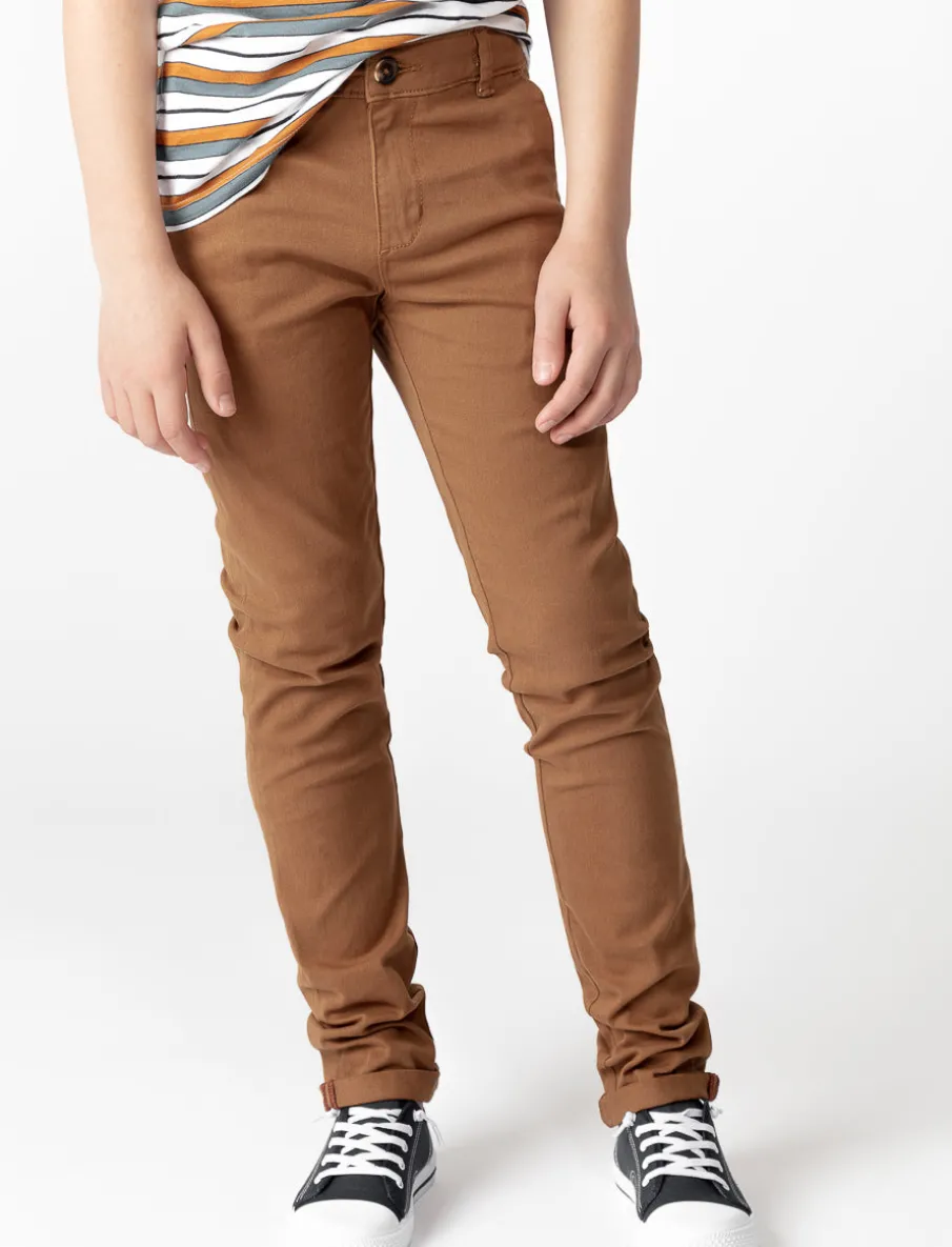 Solid Slim Pants