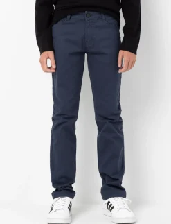 Solid Slim Pants