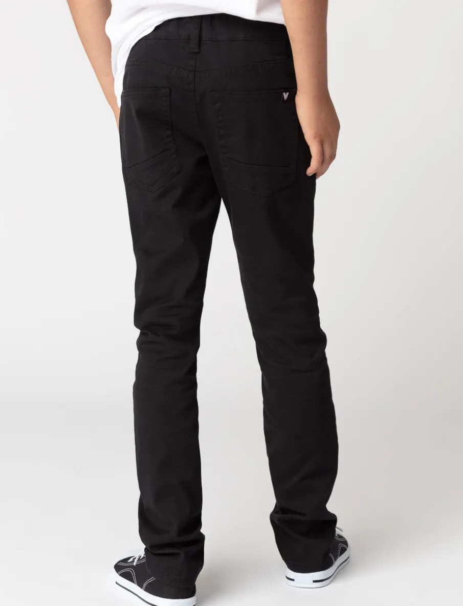Solid Slim Pants