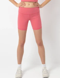 Solid Sports Biker Shorts