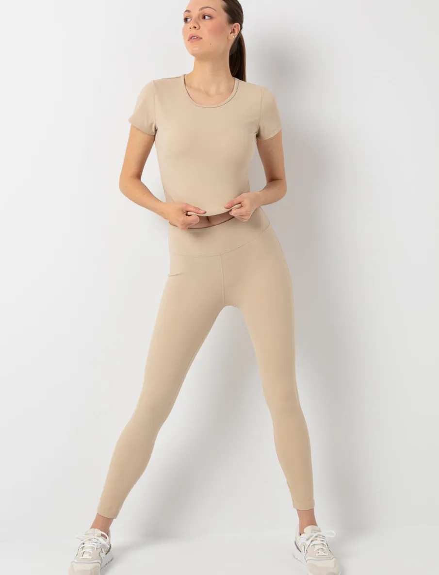 Solid Sports Leggings