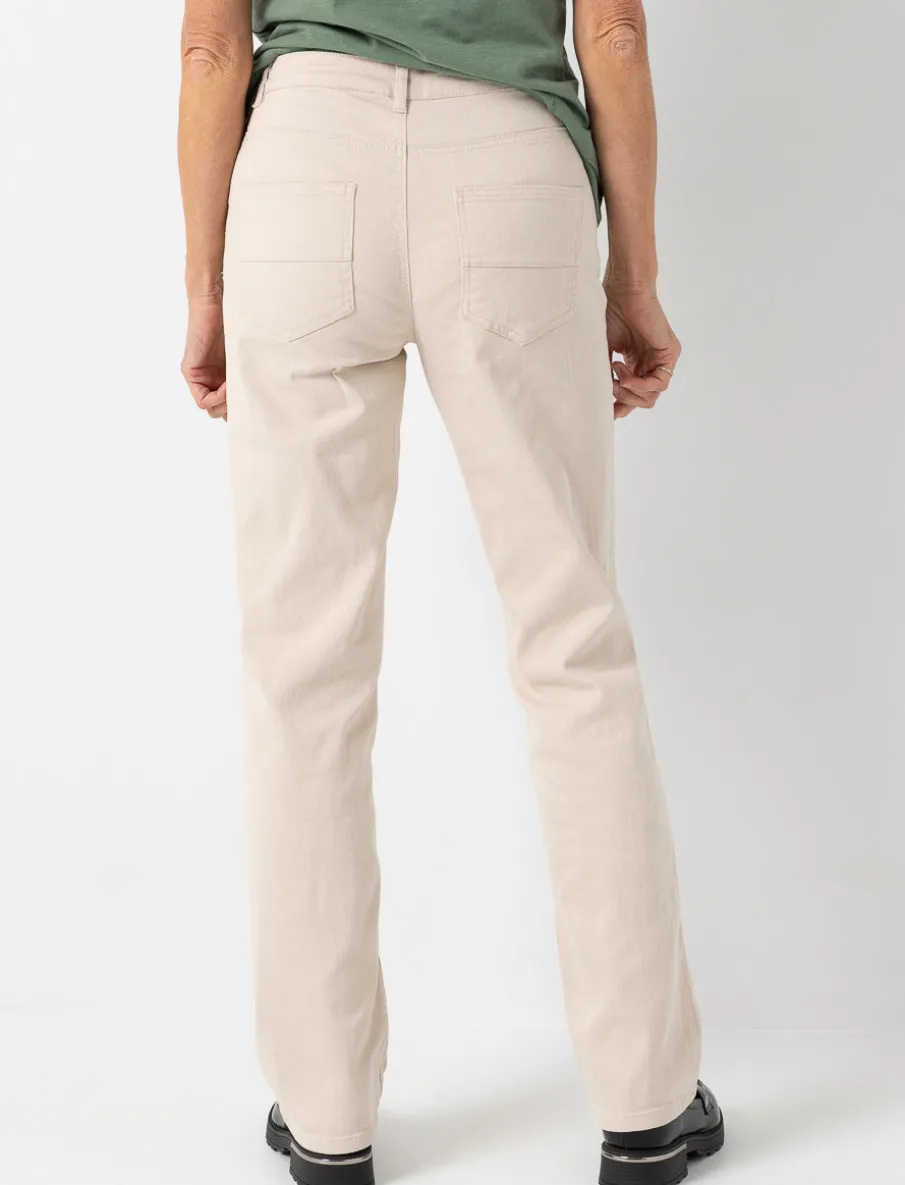 Solid Straight-leg Pants