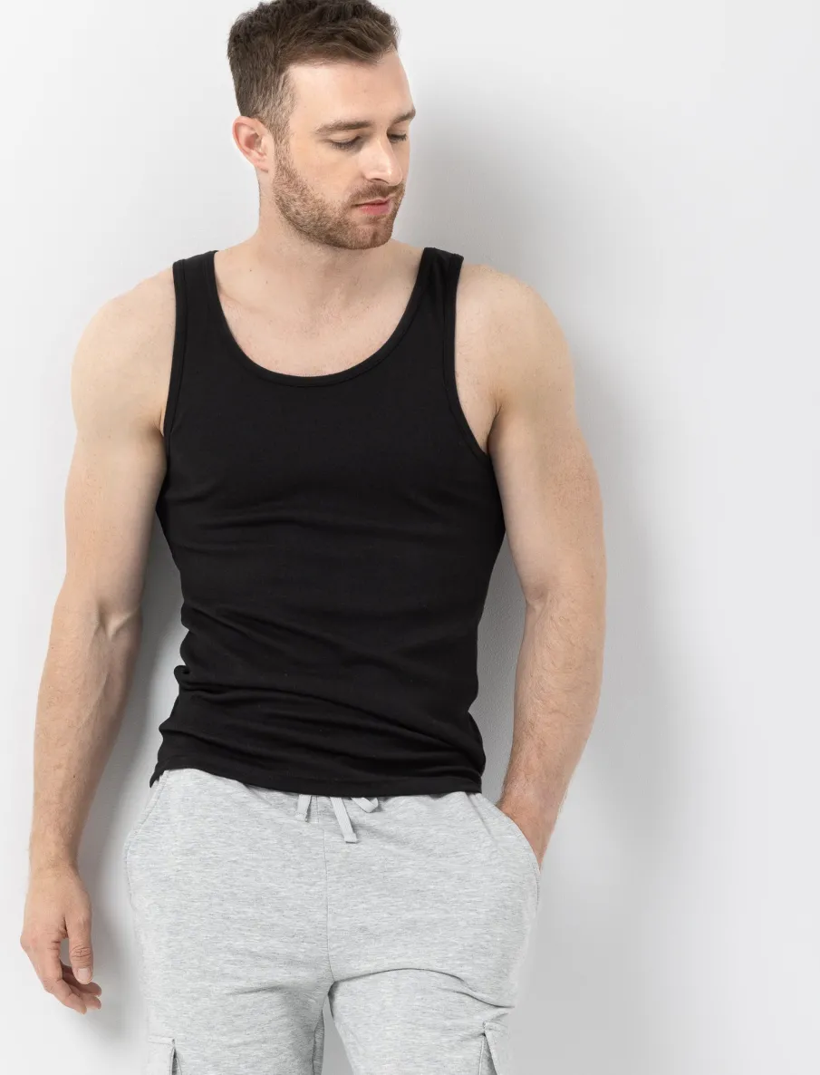 Solid Tank Undershirt
