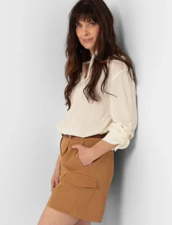 Solid Textured Blouse