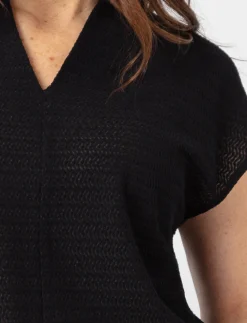 Solid Textured T-shirt