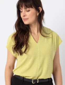 Solid Textured T-shirt