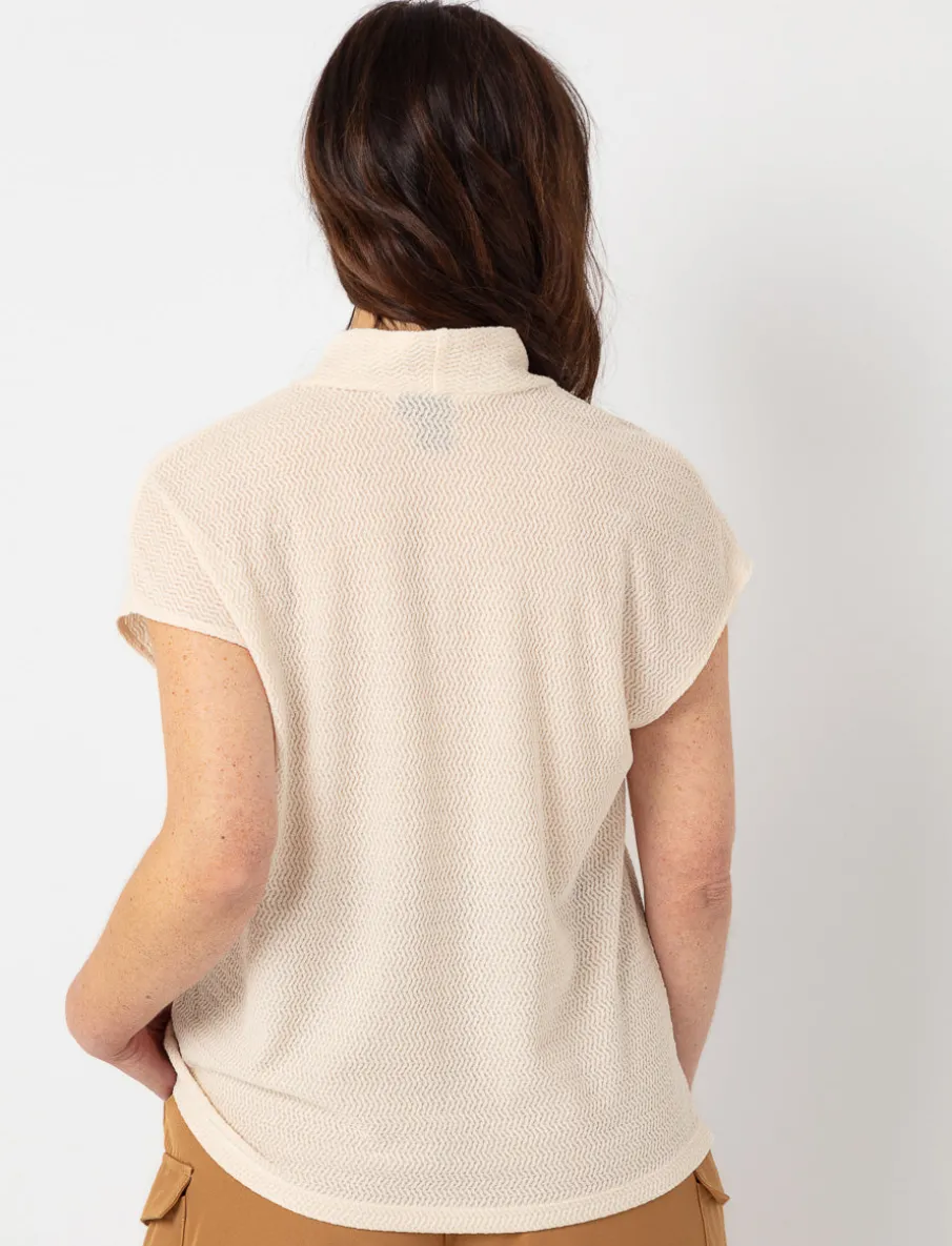 Solid Textured T-shirt