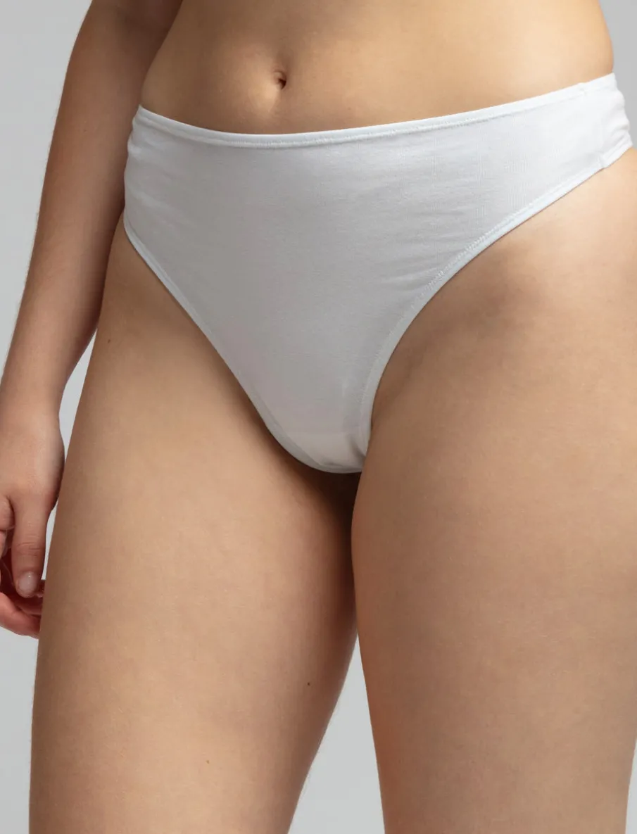 Solid Thong Panty