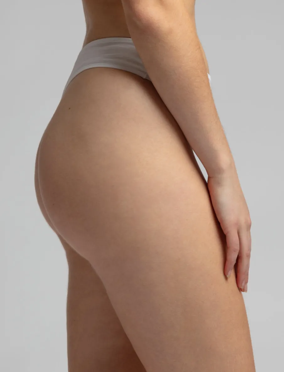 Solid Thong Panty