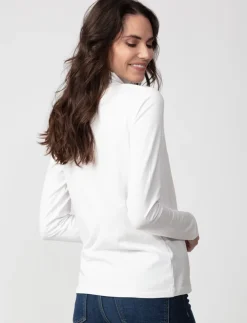 Solid Turtleneck T-shirt
