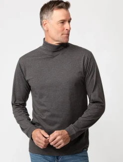 Solid Turtleneck T-shirt