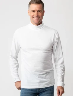 Solid Turtleneck T-shirt