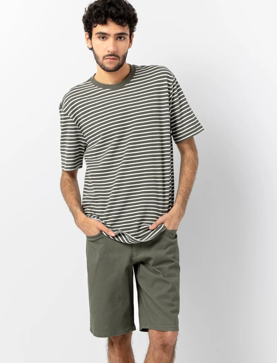Solid Twill Shorts
