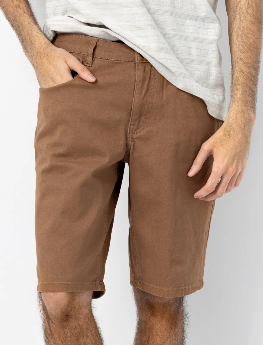 Solid Twill Shorts
