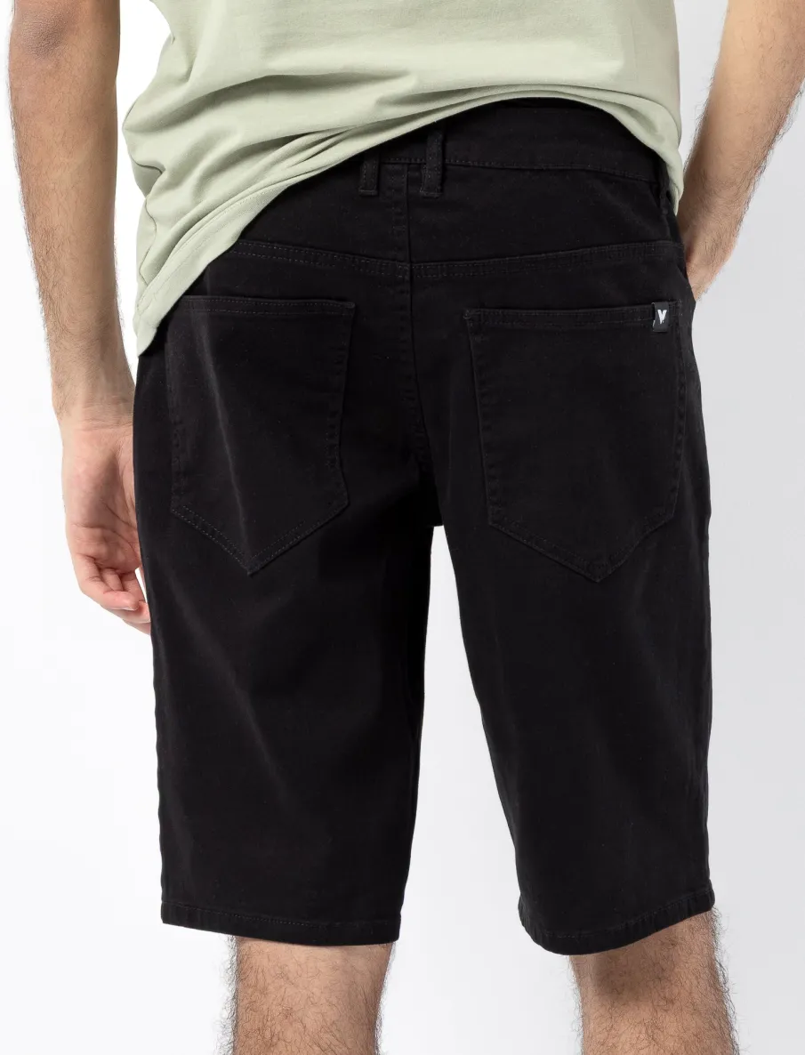 Solid Twill Shorts