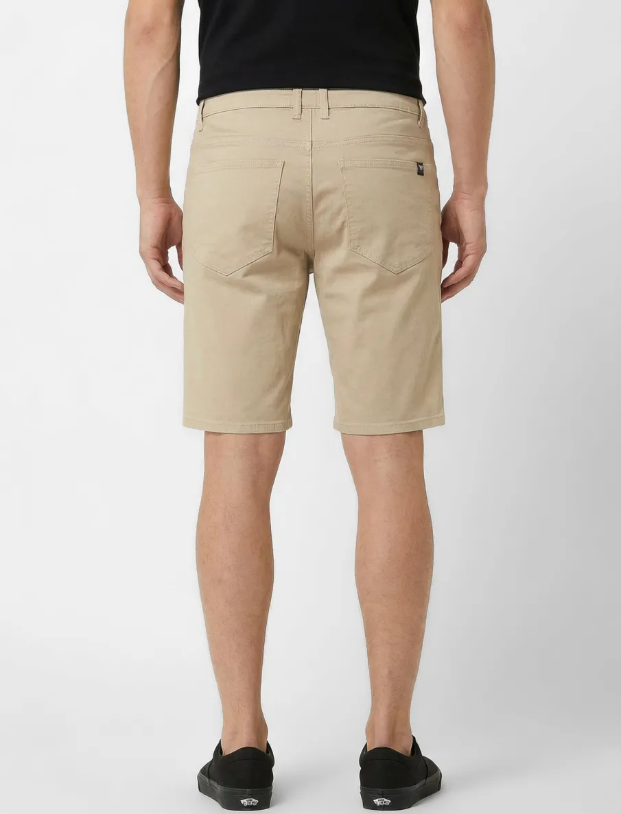 Solid Twill Shorts