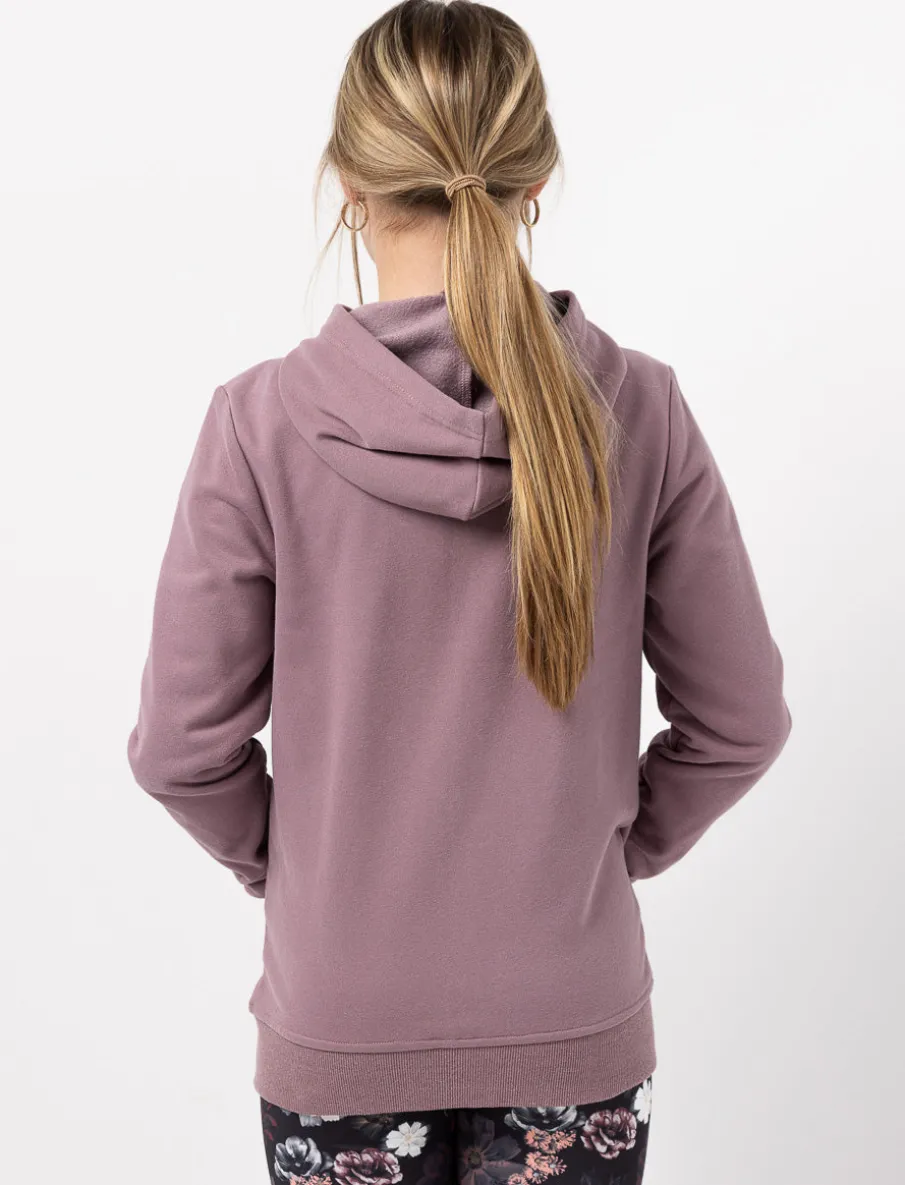 Solid Zip-up Hoodie