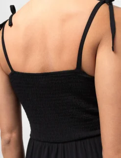 Spaghetti Strap Tie Jumpsuit