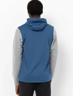 Sport Hoodie with Contrast Sleeves