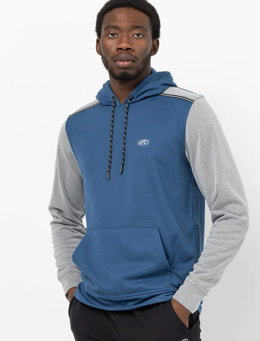 Sport Hoodie with Contrast Sleeves