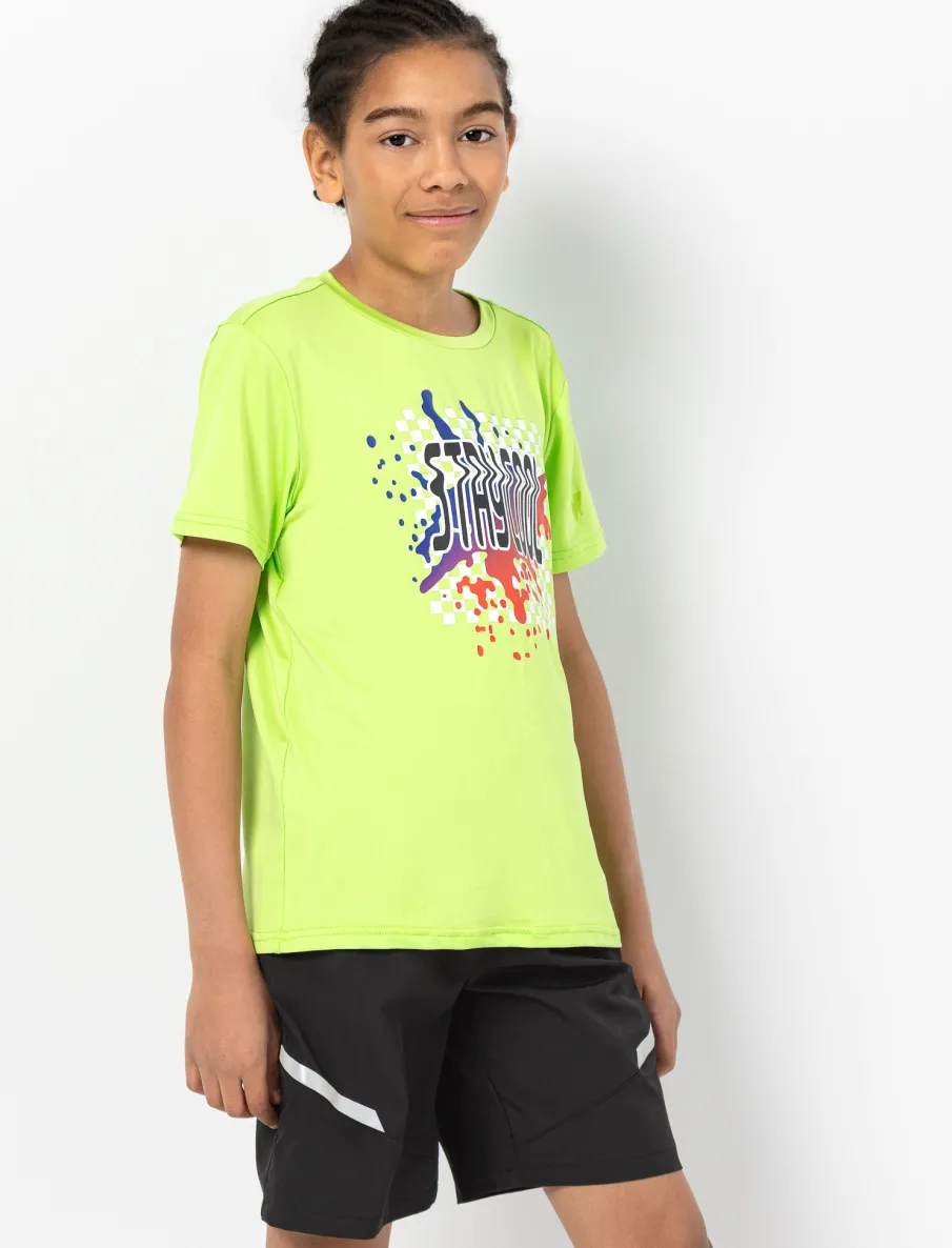 Sport Shorts with Reflective Stripes