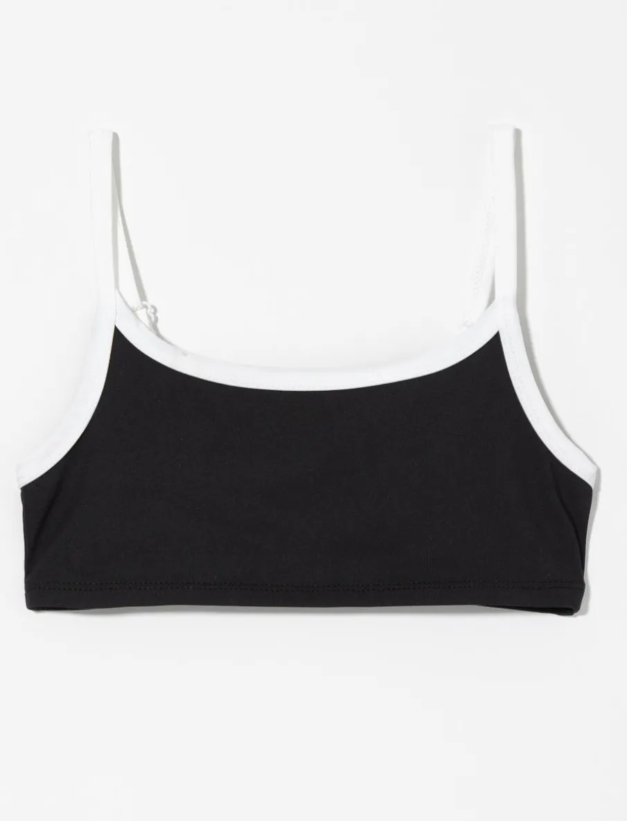 Sports Bralette with Adjutsable Thin Straps