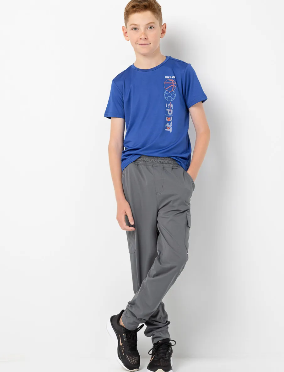 Sports Jogger Pants with Cargo Pockets