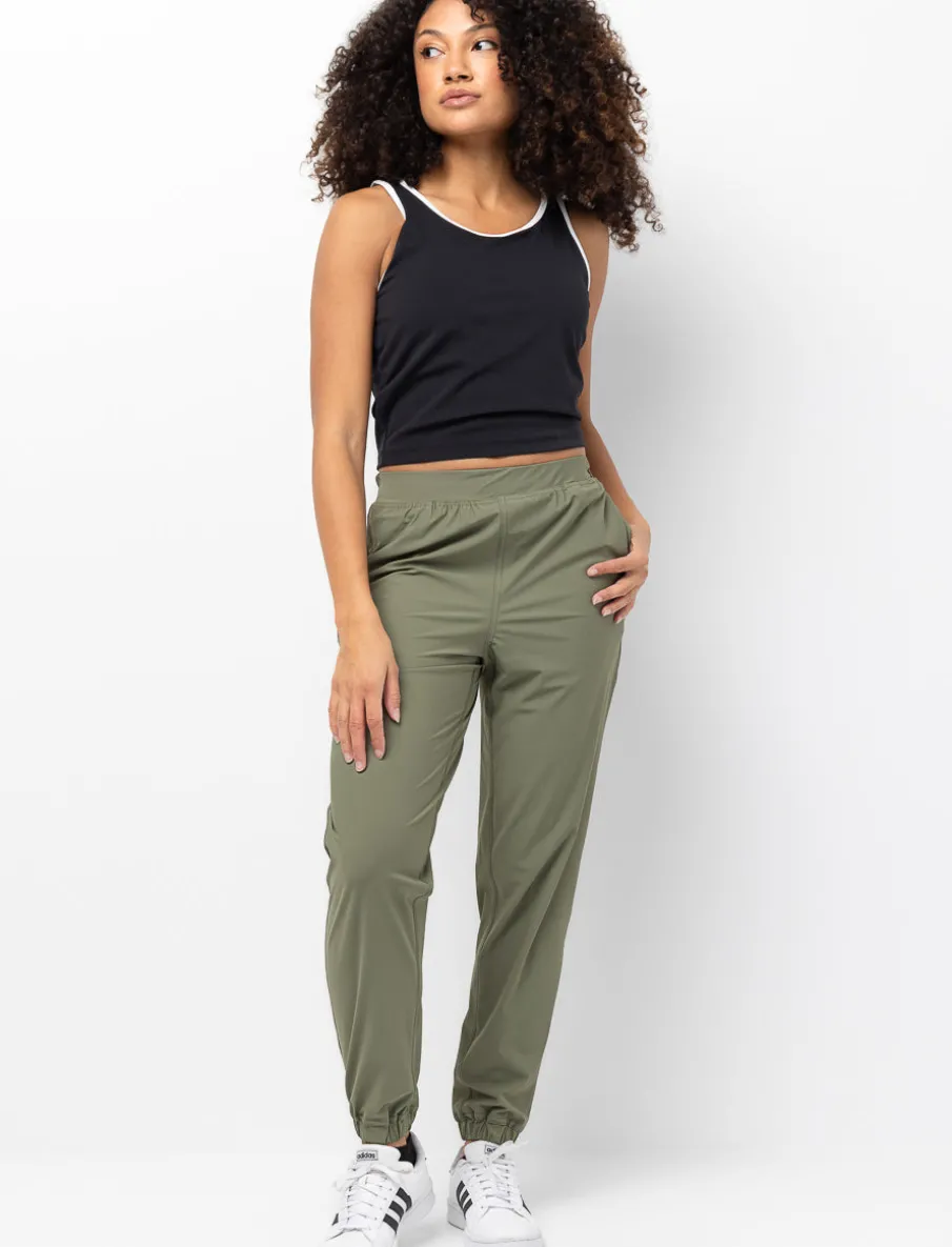 Sports Pants with Zip Pockets