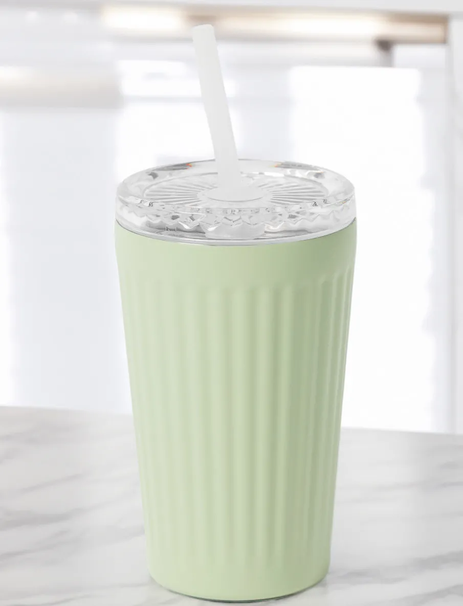 Stainless Steel Textured Travel Cup