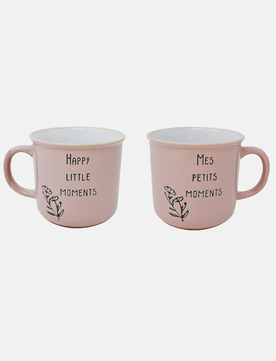 Stoneware Bilingual Mug