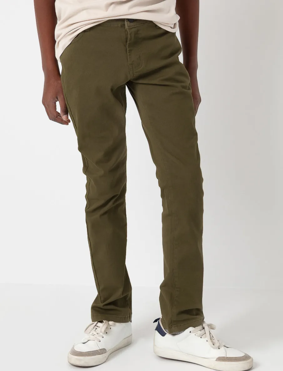 Straight Leg Pants - Teen Boys