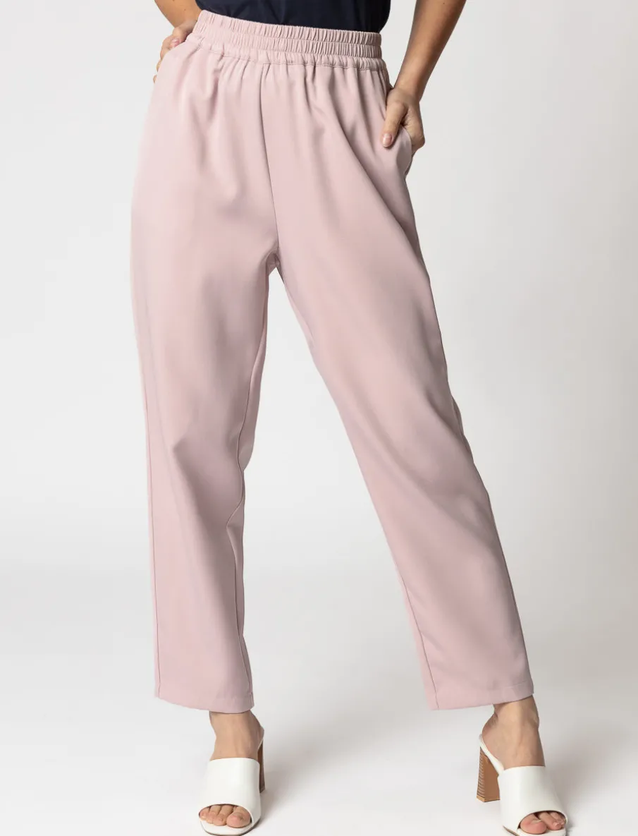 Straight Pull-on Pants