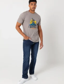 Straight Regular-rise Jeans