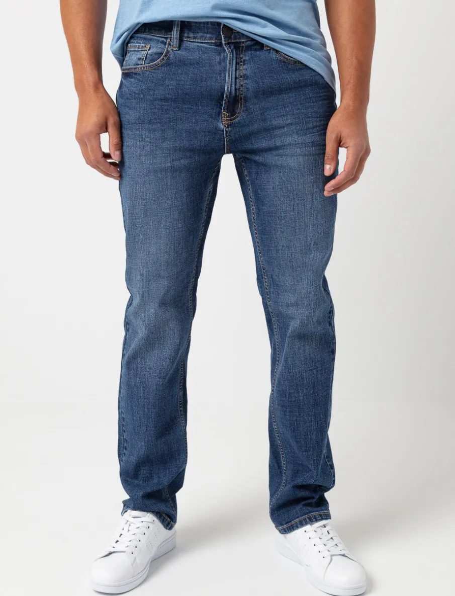Straight Regular-rise Jeans