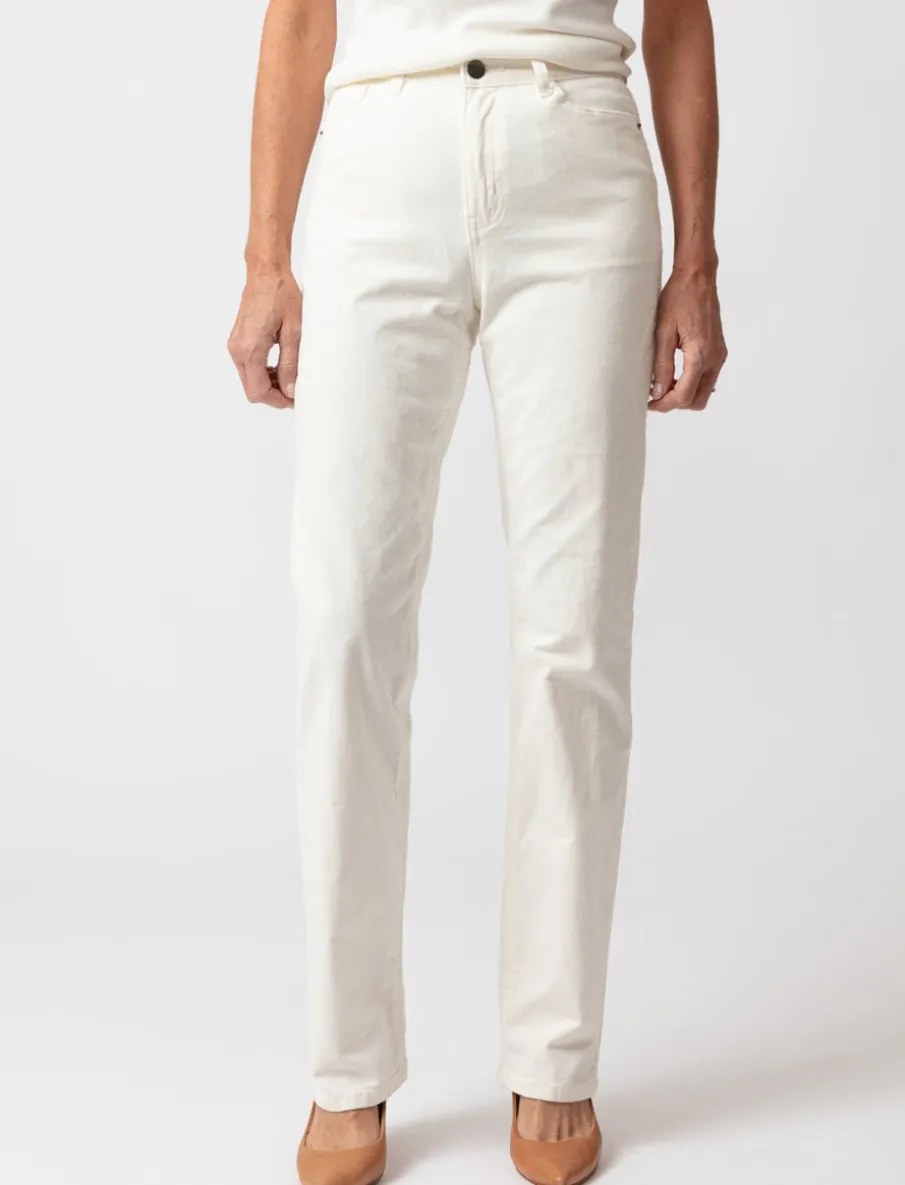Straight Regular-rise Pants