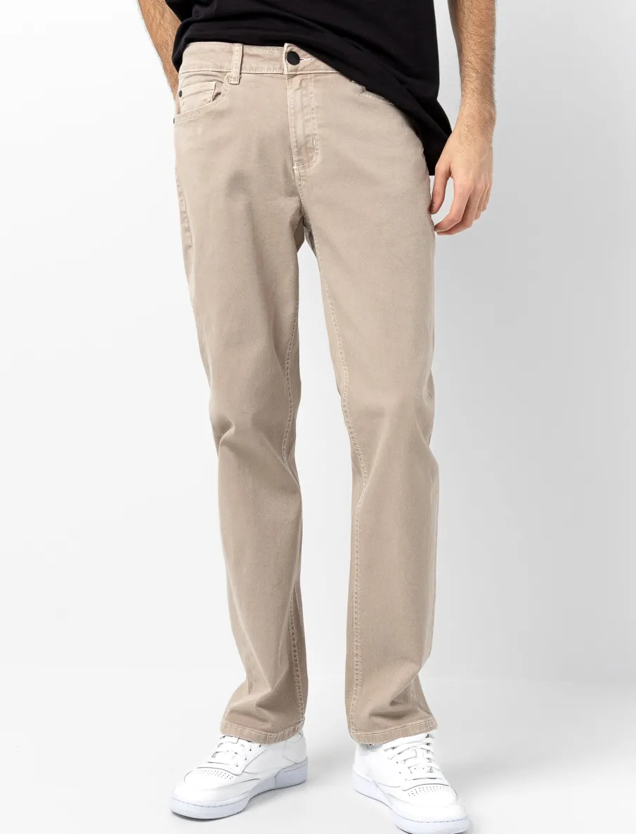 Straight-leg jeans